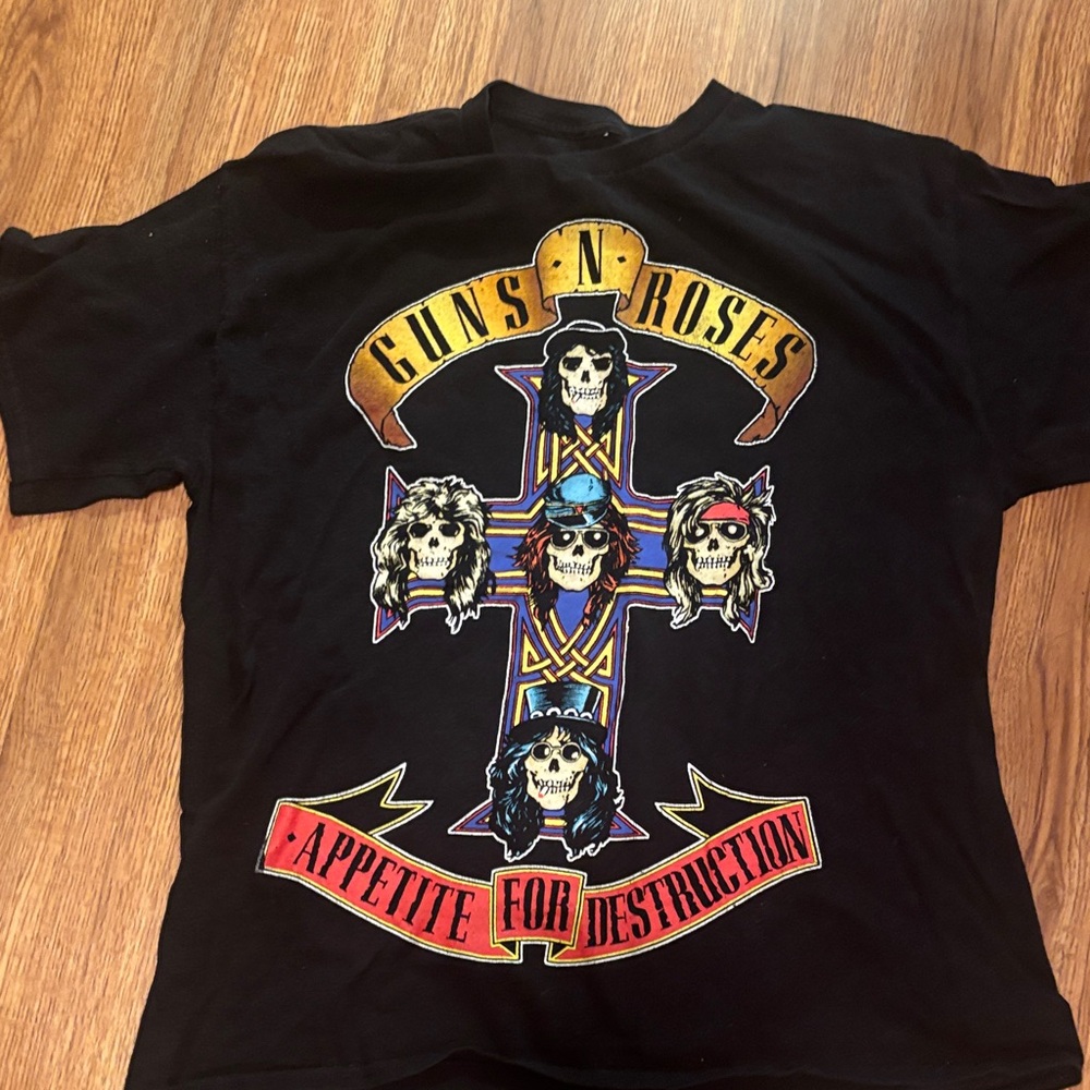 Black Guns N' Roses Graphic T-Shirt